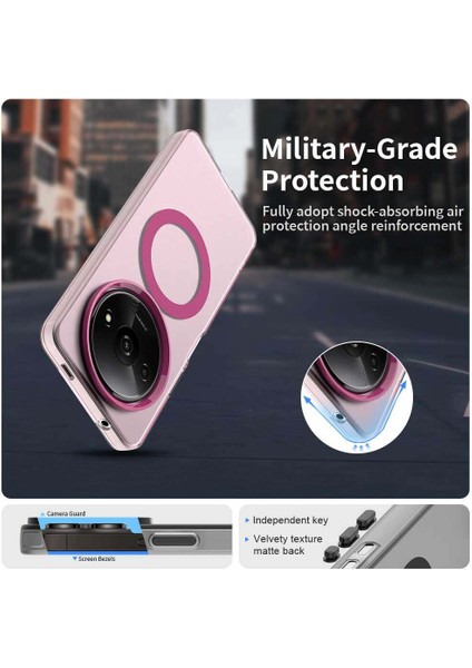 Xiaomi Poco C61,IÇIN Eabhulie Kılıf, Manyetik Yarı Saydam Mat Arka Kapak, Darbeye Dayanıklı Kılıf (Yurt Dışından) fırsatları