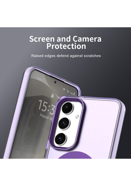 Samsung Galaxy S25 5g,için Eabhulie Kılıf, Manyetik Yarı Saydam Mat Arka Kapak, Darbeye Dayanıklı Kılıf (Yurt Dışından) fiyatları