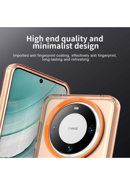 Huawei Mate 60,için Eabhulie Kılıf, Manyetik Yarı Saydam Mat Arka Kapak, Darbeye Dayanıklı Kılıf (Yurt Dışından) fiyatları