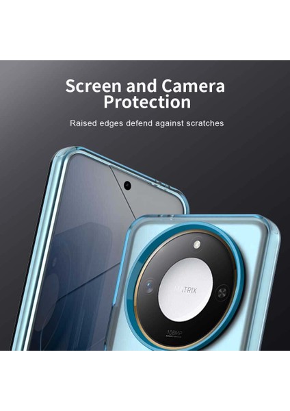 Honor X9C/X60/MAGIC7 Lite,için Eabhulie Kılıf, Manyetik Yarı Saydam Mat Arka Kapak, Darbeye Dayanıklı Kılıf (Yurt Dışından) fiyatları