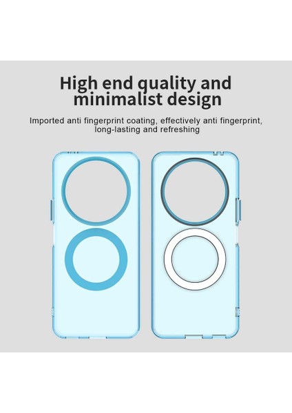 Honor X9C/X60/MAGIC7 Lite,için Eabhulie Kılıf, Manyetik Yarı Saydam Mat Arka Kapak, Darbeye Dayanıklı Kılıf (Yurt Dışından) indirimleri