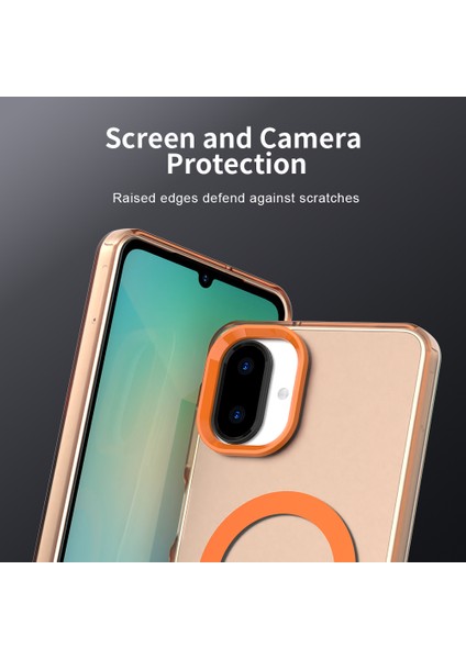 Samsung Galaxy A07 4g,için Eabhulie Kılıf, Manyetik Yarı Saydam Mat Arka Kapak, Darbeye Dayanıklı Kılıf (Yurt Dışından) fiyatları