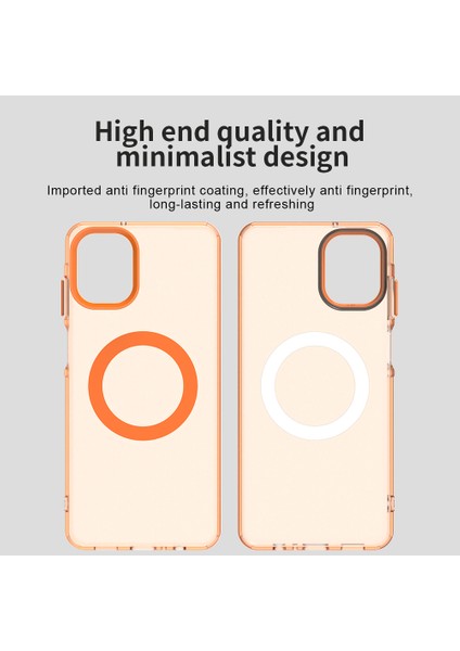 Samsung Galaxy A07 4g,için Eabhulie Kılıf, Manyetik Yarı Saydam Mat Arka Kapak, Darbeye Dayanıklı Kılıf (Yurt Dışından) indirimleri