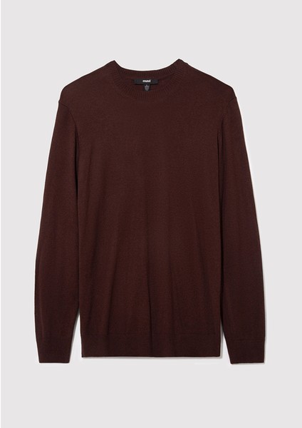 Kaşmir Karışımlı Kahverengi Kazak 0710186-88083