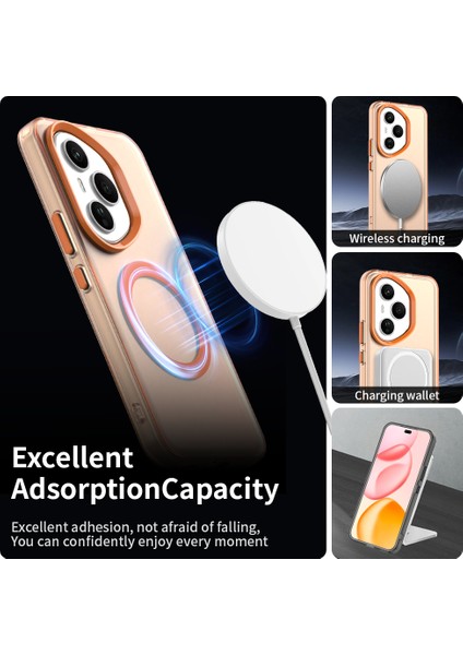 Honor 400 Pro,için Eabhulie Kılıf, Manyetik Yarı Saydam Mat Arka Kapak, Darbeye Dayanıklı Kılıf (Yurt Dışından) modelleri