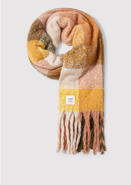 Püsküllü Kareli Atkı 1912815-71007