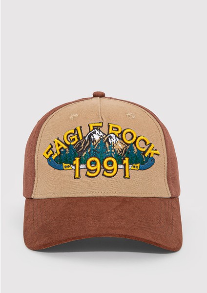 Baskılı Kahverengi Şapka 0911514-70202