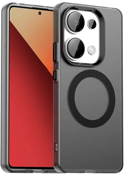 Xiaomi Poco M6 Pro 4g,için Eabhulie Kılıf, Manyetik Yarı Saydam Mat Arka Kapak, Darbeye Dayanıklı Kılıf (Yurt Dışından)