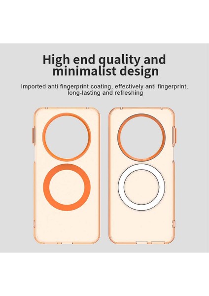 Huawei Mate 70,için Eabhulie Kılıf, Manyetik Yarı Saydam Mat Arka Kapak, Darbeye Dayanıklı Kılıf (Yurt Dışından) indirimleri