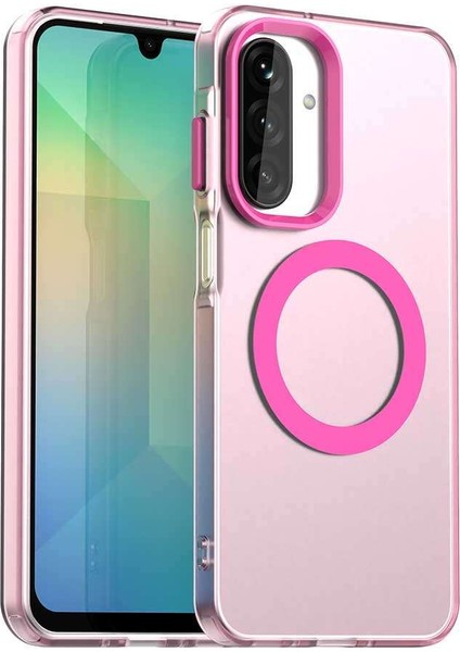 Samsung Galaxy A17,IÇIN Eabhulie Kılıf, Manyetik Yarı Saydam Mat Arka Kapak, Darbeye Dayanıklı Kılıf (Yurt Dışından)