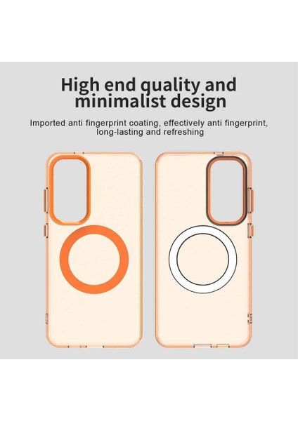 Samsung Galaxy S25 5g,için Eabhulie Kılıf, Manyetik Yarı Saydam Mat Arka Kapak, Darbeye Dayanıklı Kılıf (Yurt Dışından) indirimleri