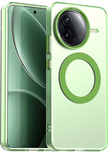 Xiaomi Redmi K80,IÇIN Eabhulie Kılıf, Manyetik Yarı Saydam Mat Arka Kapak, Darbeye Dayanıklı Kılıf (Yurt Dışından)