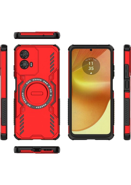 Motorola Moto G34 Magsafe Kılıf, Manyetik Düşmeye Dayanıklı Telefon Kılıfı Kapağı Motorola Moto G34 (Yurt Dışından) fiyatları