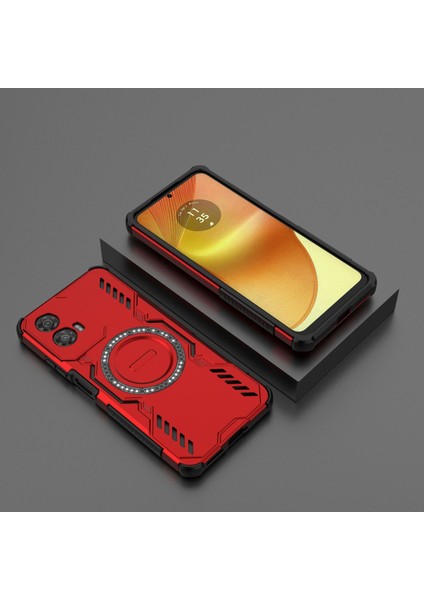 Motorola Moto G34 Magsafe Kılıf, Manyetik Düşmeye Dayanıklı Telefon Kılıfı Kapağı Motorola Moto G34 (Yurt Dışından) modelleri