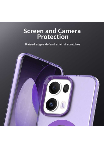 Oppo RENO13 Pro,için Eabhulie Kılıf, Manyetik Yarı Saydam Mat Arka Kapak, Darbeye Dayanıklı Kılıf (Yurt Dışından) fiyatları