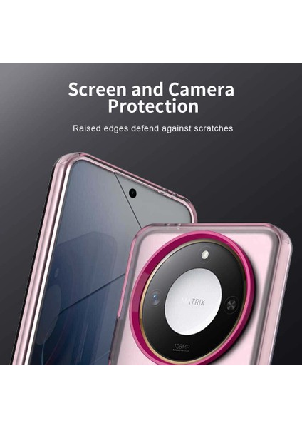 Honor X9C/X60/MAGIC7 Lite,için Eabhulie Kılıf, Manyetik Yarı Saydam Mat Arka Kapak, Darbeye Dayanıklı Kılıf (Yurt Dışından) fiyatları