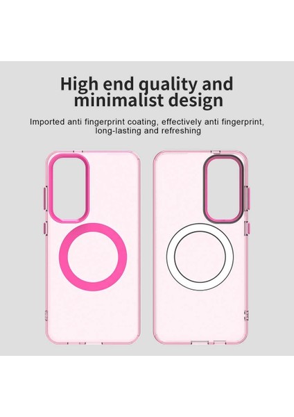 Samsung Galaxy S25 5g,için Eabhulie Kılıf, Manyetik Yarı Saydam Mat Arka Kapak, Darbeye Dayanıklı Kılıf (Yurt Dışından) indirimleri