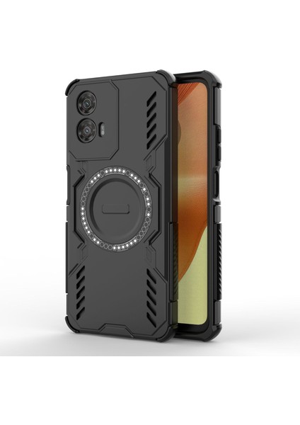 Motorola Moto G34 Magsafe Kılıf, Manyetik Düşmeye Dayanıklı Telefon Kılıfı Kapağı Motorola Moto G34 (Yurt Dışından)
