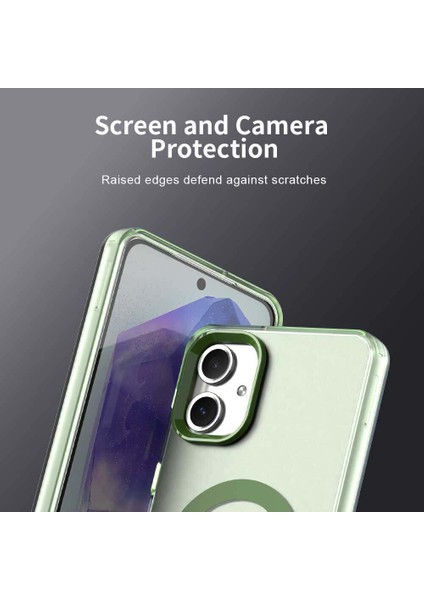 Samsung Galaxy A06,IÇIN Eabhulie Kılıf, Manyetik Yarı Saydam Mat Arka Kapak, Darbeye Dayanıklı Kılıf (Yurt Dışından) fiyatları