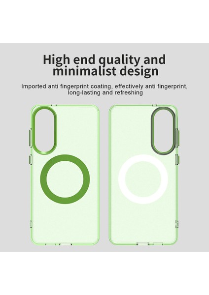 Samsung Galaxy S25 Edge,için Eabhulie Kılıf, Manyetik Yarı Saydam Mat Arka Kapak, Darbeye Dayanıklı Kılıf (Yurt Dışından) indirimleri
