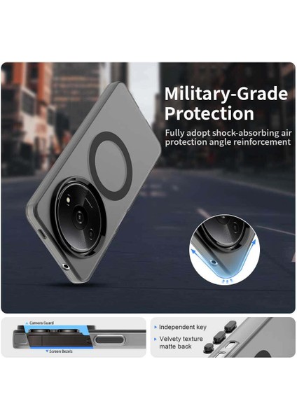 Xiaomi Poco C61,IÇIN Eabhulie Kılıf, Manyetik Yarı Saydam Mat Arka Kapak, Darbeye Dayanıklı Kılıf (Yurt Dışından) fırsatları