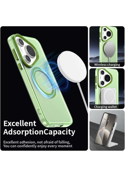 Huawei Pura 70,için Eabhulie Kılıf, Manyetik Yarı Saydam Mat Arka Kapak, Darbeye Dayanıklı Kılıf (Yurt Dışından) modelleri