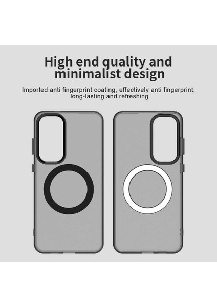 Samsung Galaxy S23 Fe 5g,için Eabhulie Kılıf, Manyetik Yarı Saydam Mat Arka Kapak, Darbeye Dayanıklı Kılıf (Yurt Dışından) indirimleri