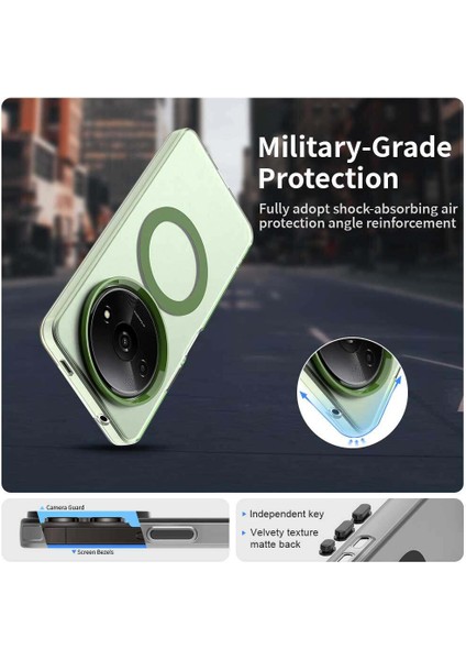 Xiaomi Poco C61,IÇIN Eabhulie Kılıf, Manyetik Yarı Saydam Mat Arka Kapak, Darbeye Dayanıklı Kılıf (Yurt Dışından) fırsatları