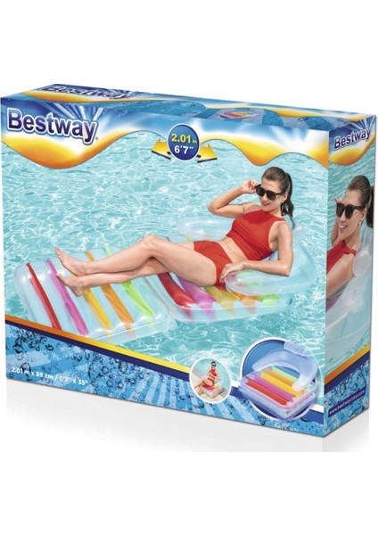 Deniz Yatağı Lüks Koltuk Yatak 201X89 cm Bestway - 43023 (Lisinya)
