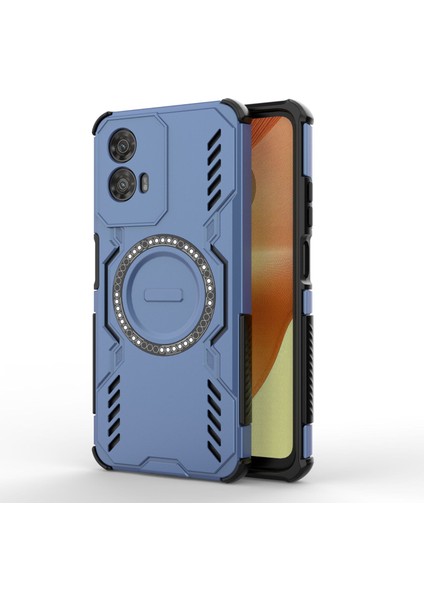 Motorola Moto G34 Magsafe Kılıf, Manyetik Düşmeye Dayanıklı Telefon Kılıfı Kapağı Motorola Moto G34 (Yurt Dışından)