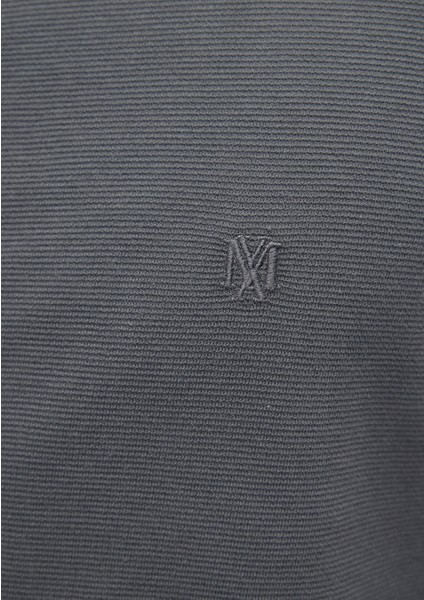 Antrasit Örme Gömlek 0211092-71598