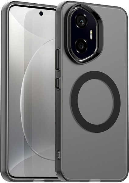 Honor 300,IÇIN Eabhulie Kılıf, Manyetik Yarı Saydam Mat Arka Kapak, Darbeye Dayanıklı Kılıf (Yurt Dışından)