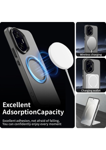 Honor 300,IÇIN Eabhulie Kılıf, Manyetik Yarı Saydam Mat Arka Kapak, Darbeye Dayanıklı Kılıf (Yurt Dışından) modelleri