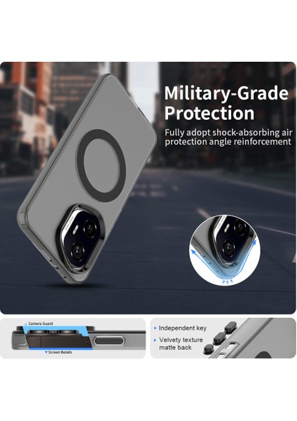 Honor 300,IÇIN Eabhulie Kılıf, Manyetik Yarı Saydam Mat Arka Kapak, Darbeye Dayanıklı Kılıf (Yurt Dışından) fırsatları