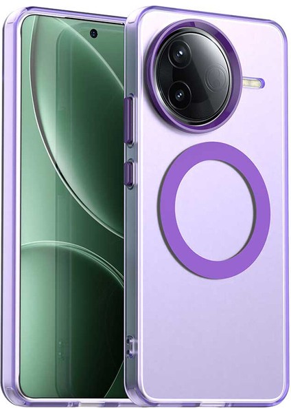 Xiaomi Redmi K80,IÇIN Eabhulie Kılıf, Manyetik Yarı Saydam Mat Arka Kapak, Darbeye Dayanıklı Kılıf (Yurt Dışından)