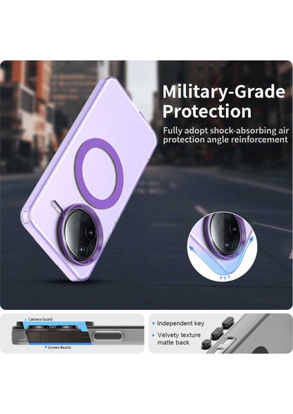 Xiaomi Redmi K80,IÇIN Eabhulie Kılıf, Manyetik Yarı Saydam Mat Arka Kapak, Darbeye Dayanıklı Kılıf (Yurt Dışından) fırsatları