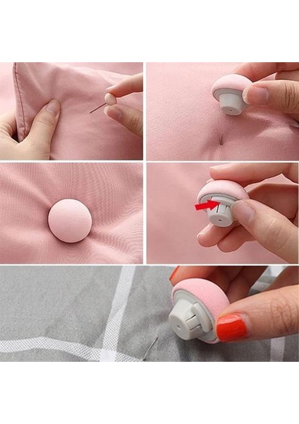 4 Adet Mantar Model Yorgan Kılıfı ve Çarşaf Tutucu Sabitleyici (5224) indirimleri