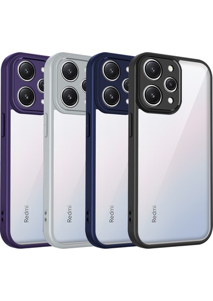 Xiaomi Redmi 12 4g,için Eabhulie Kılıf, Kamera Lens Korumalı Hibrit 2'si 1 Arada Şeffaf Kılıf-Mor (Yurt Dışından) fiyatları