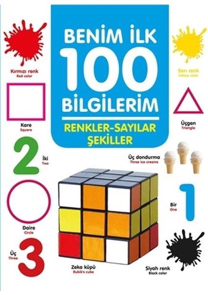 Renkler-Sayılar-Şekiller - Benim Ilk 100 Bilgilerim