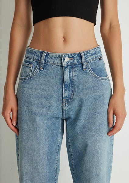 Leila Real Blue Indigo Mavisi Jean Pantolon 1010600-87776