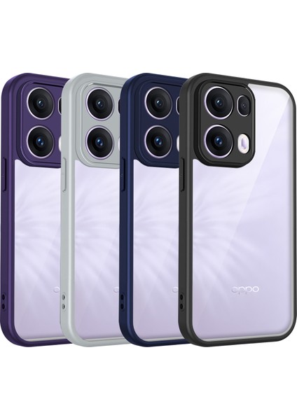 Oppo RENO13 Pro,için Eabhulie Kılıf, Kamera Lens Korumalı Hibrit 2'si 1 Arada Şeffaf Kılıf-Gri (Yurt Dışından) fiyatları