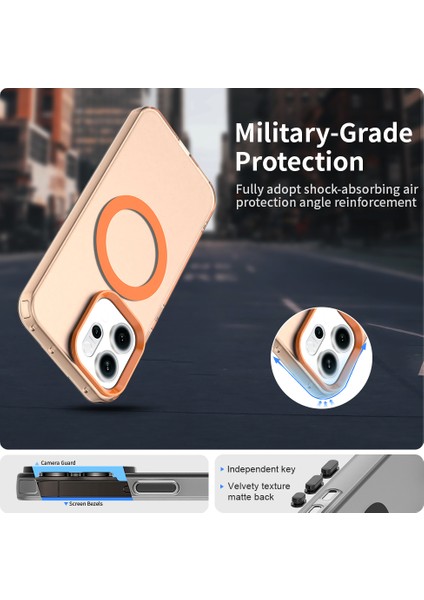 Oppo RENO14,IÇIN Eabhulie Kılıf, Manyetik Yarı Saydam Mat Arka Kapak, Darbeye Dayanıklı Kılıf (Yurt Dışından) fırsatları