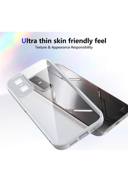 Infinix Gt 30 Pro,için Eabhulie Kılıf, Kamera Lens Korumalı Hibrit 2'si 1 Arada Şeffaf Kılıf-Gri (Yurt Dışından) fırsatları