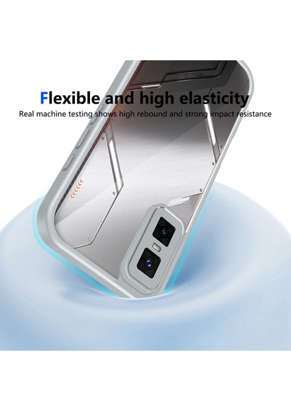 Infinix Gt 30 Pro,için Eabhulie Kılıf, Kamera Lens Korumalı Hibrit 2'si 1 Arada Şeffaf Kılıf-Gri (Yurt Dışından) indirimleri