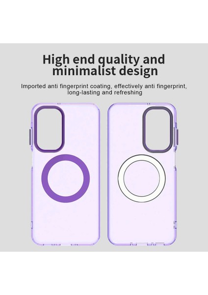 Samsung Galaxy A17,IÇIN Eabhulie Kılıf, Manyetik Yarı Saydam Mat Arka Kapak, Darbeye Dayanıklı Kılıf (Yurt Dışından) indirimleri