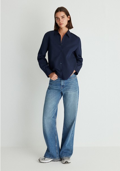 Malibu Real Blue Vintage Indigo Mavisi Jean Pantolon 1010152-87779