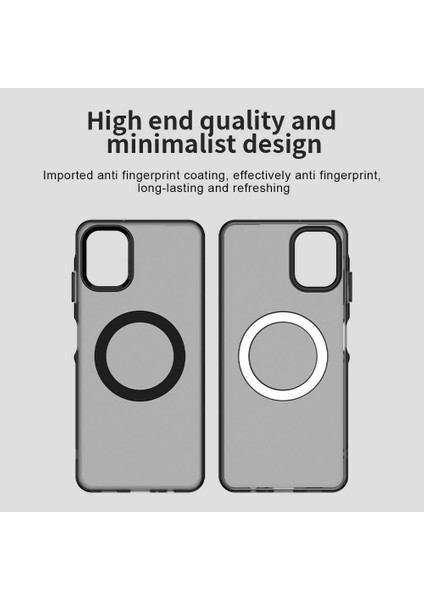 Samsung Galaxy A06,IÇIN Eabhulie Kılıf, Manyetik Yarı Saydam Mat Arka Kapak, Darbeye Dayanıklı Kılıf (Yurt Dışından) indirimleri