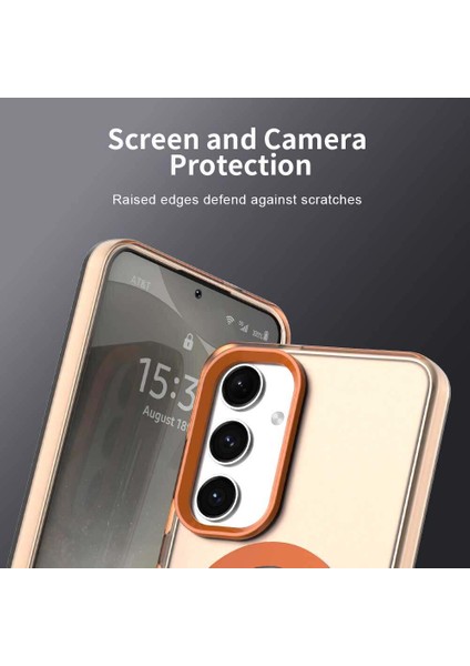 Samsung Galaxy S25 Plus 5g,için Eabhulie Kılıf, Manyetik Yarı Saydam Mat Arka Kapak, Darbeye Dayanıklı Kılıf (Yurt Dışından) fiyatları