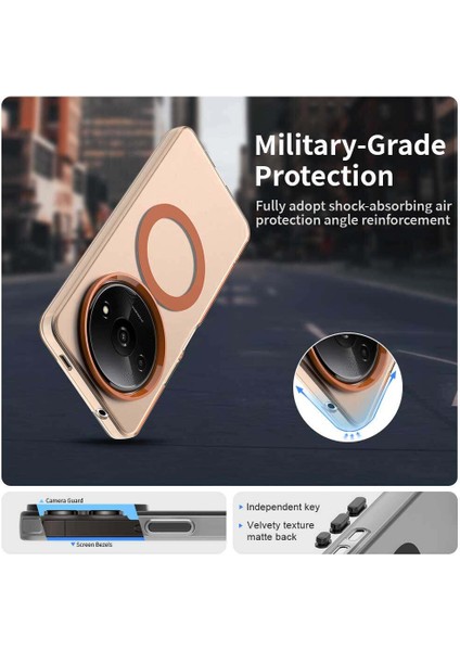 Xiaomi Poco C61,IÇIN Eabhulie Kılıf, Manyetik Yarı Saydam Mat Arka Kapak, Darbeye Dayanıklı Kılıf (Yurt Dışından) fırsatları