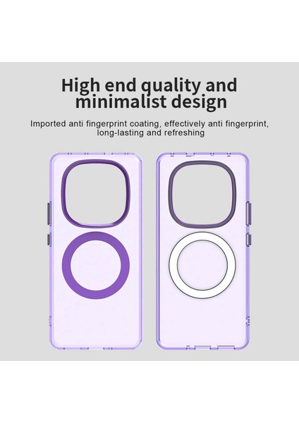 Xiaomi Redmi Note 14 Pro 4g,için Eabhulie Kılıf, Manyetik Yarı Saydam Mat Arka Kapak, Darbeye Dayanıklı Kılıf (Yurt Dışından) indirimleri